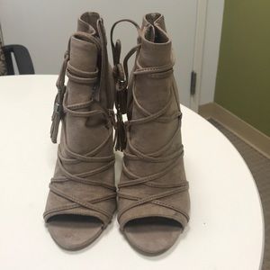 Madden Girl Open Toe Booties